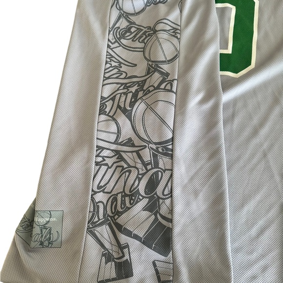 Majestic Men Boston Celtics Ray Allen 2010 NBA finals Jersey Sz Large Made In US - Picture 5 of 8